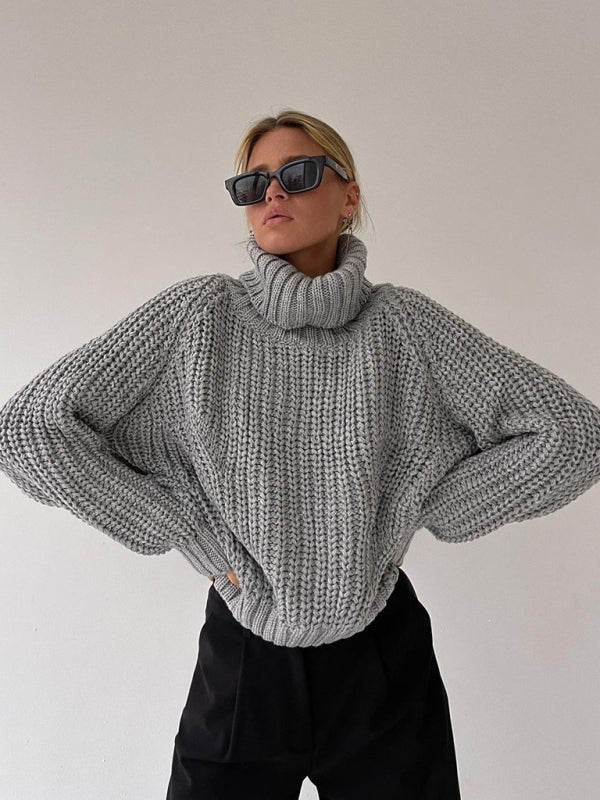 Loose Casual Long-Sleeve Sweater for Women