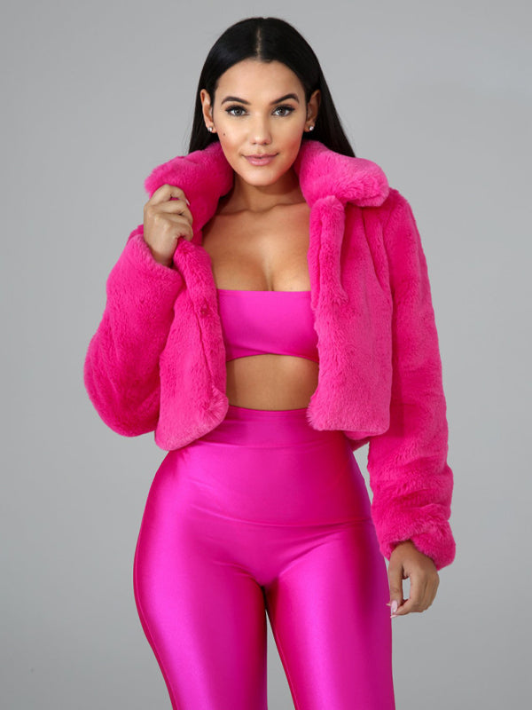 Faux  Short Jacket for Women