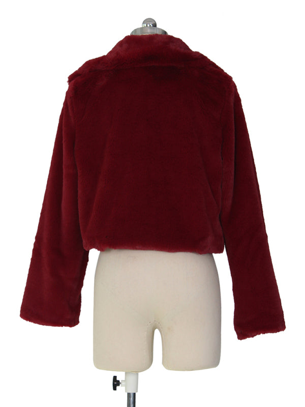 Faux  Short Jacket for Women
