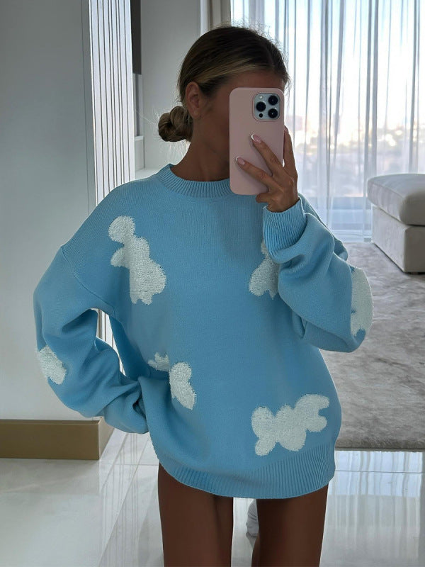 Valentine's Day Love Loose Casual Sweater for Women